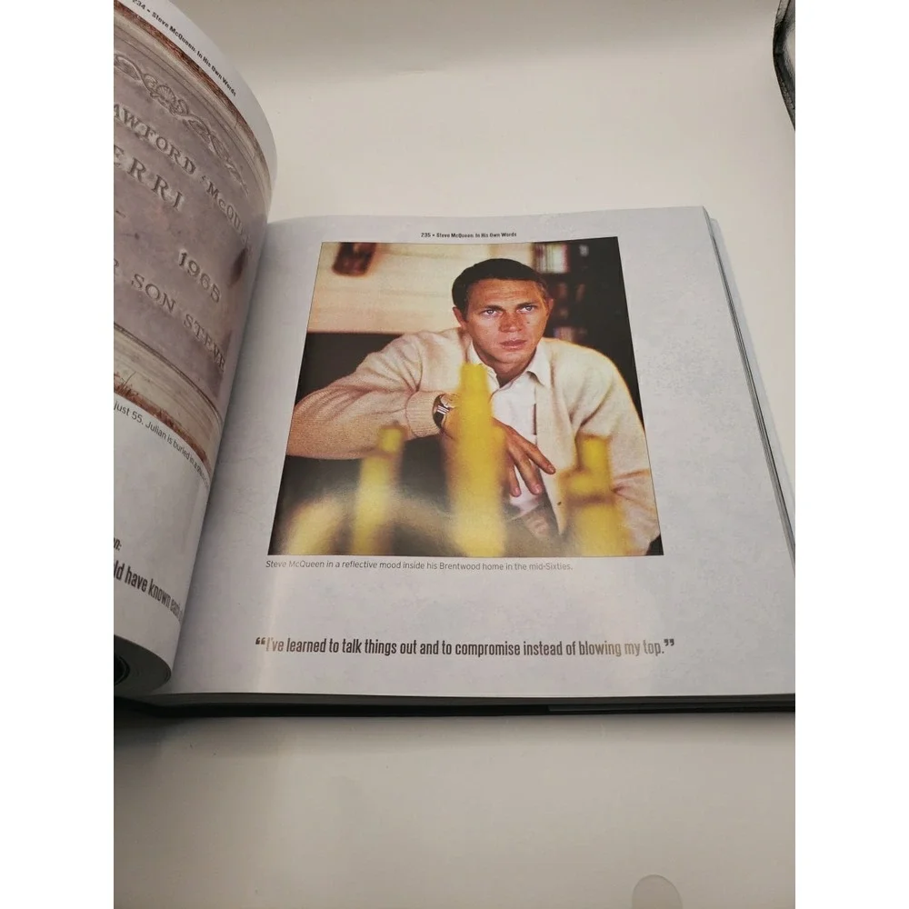 Steve McQueen: In His Own Words by Marshall Terrill (English) Hardcover Book